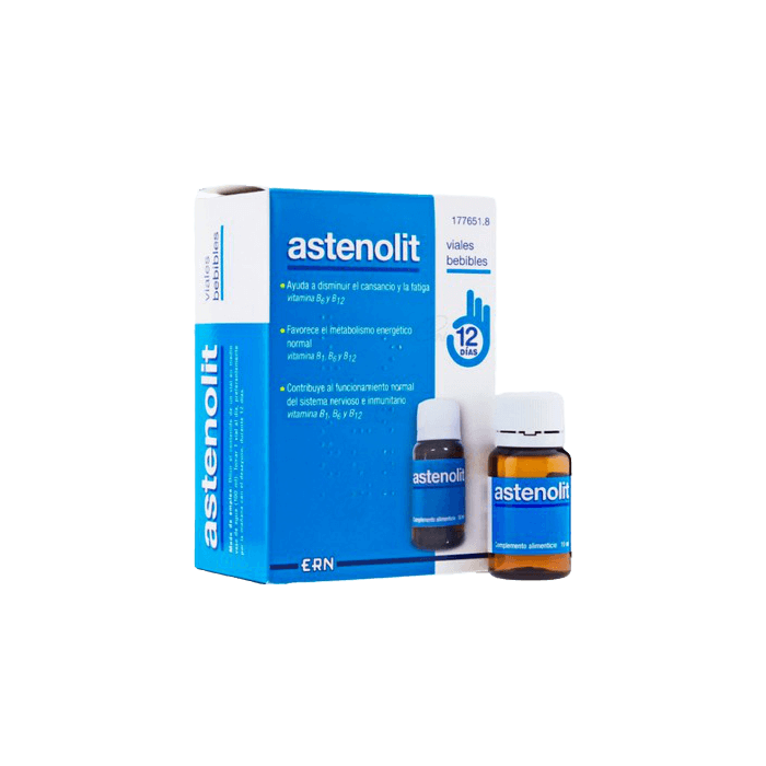 Astenolit viales bebibles 12 vial