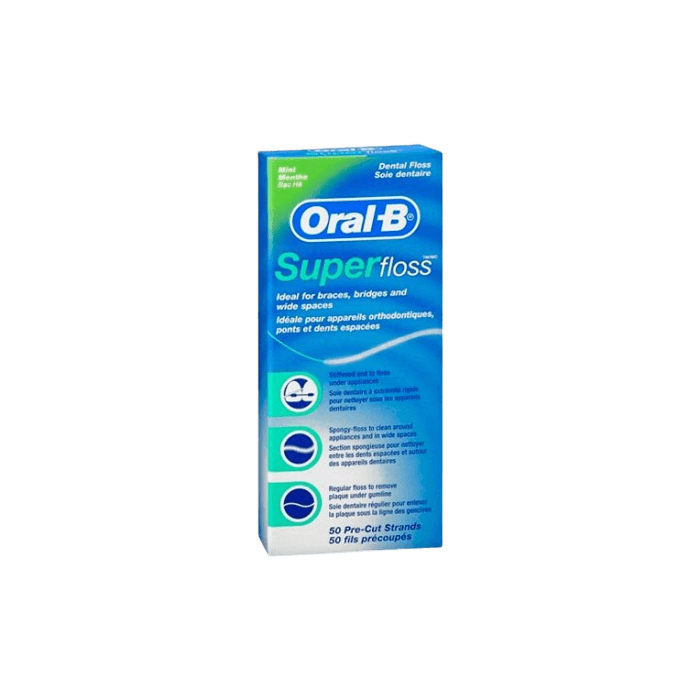 Oral b seda dental superfloss