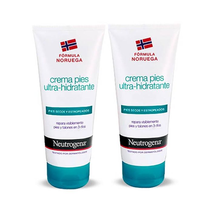 Neutrogena pies crema ultrahidratante 2x100 ml