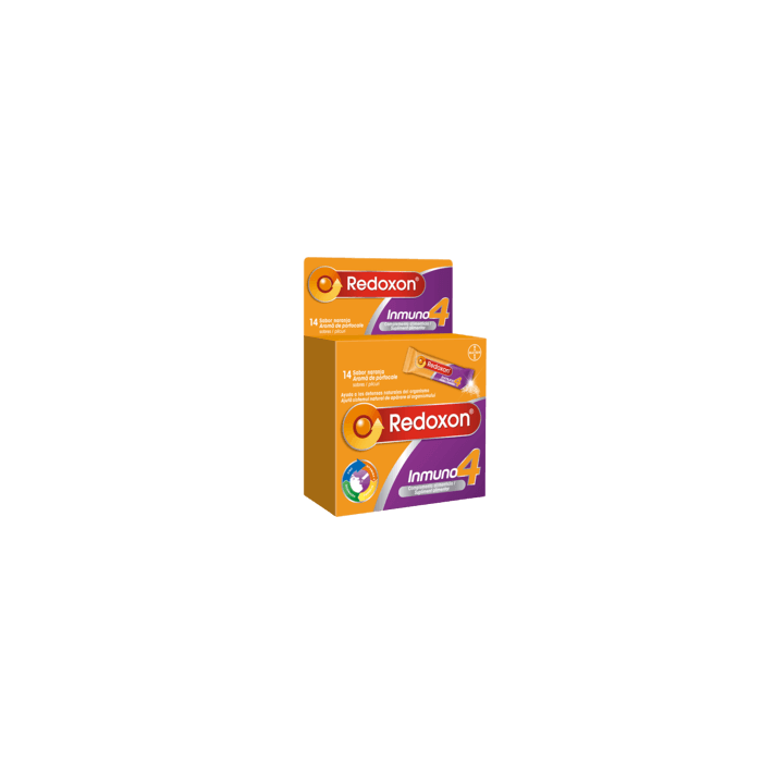 Redoxon inmuno 4 14 sobres sabor naranja