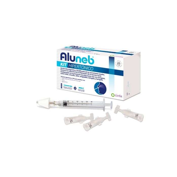 Aluneb hipertonico kit 20 viales 5 ml + 1 dispos