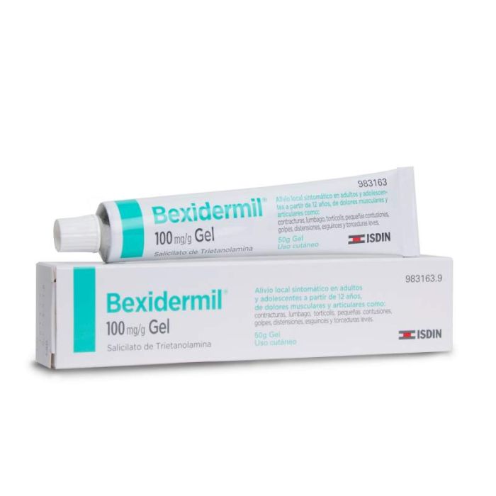 Bexidermil 100 mg/g gel topico 50 g