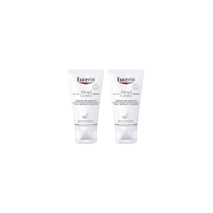 Eucerin atopicontrol duplo manos irritadas