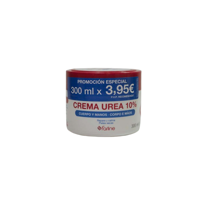 Farline crema urea cuerpo y manos 300 ml