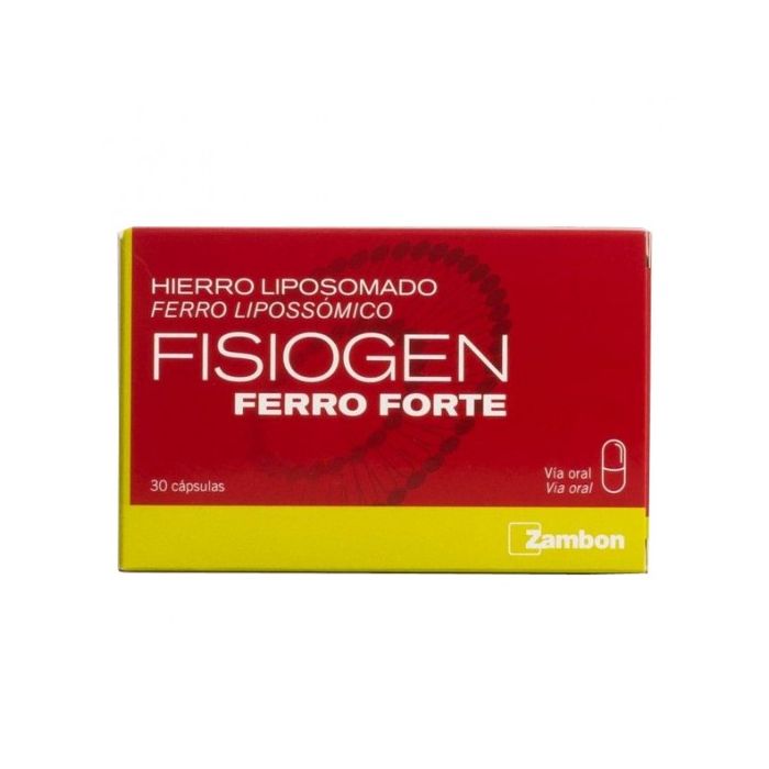 Fisiogen ferro forte caps 30 caps