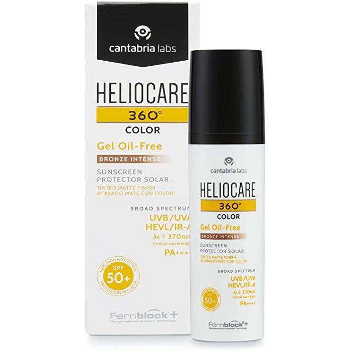 Heliocare 360º color gel oil-free spf50 bronze intense 50 ml