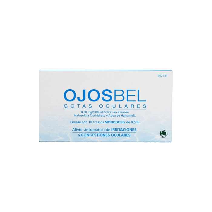 Ojosbel colirio 10 monodosis solucion 0.5 ml