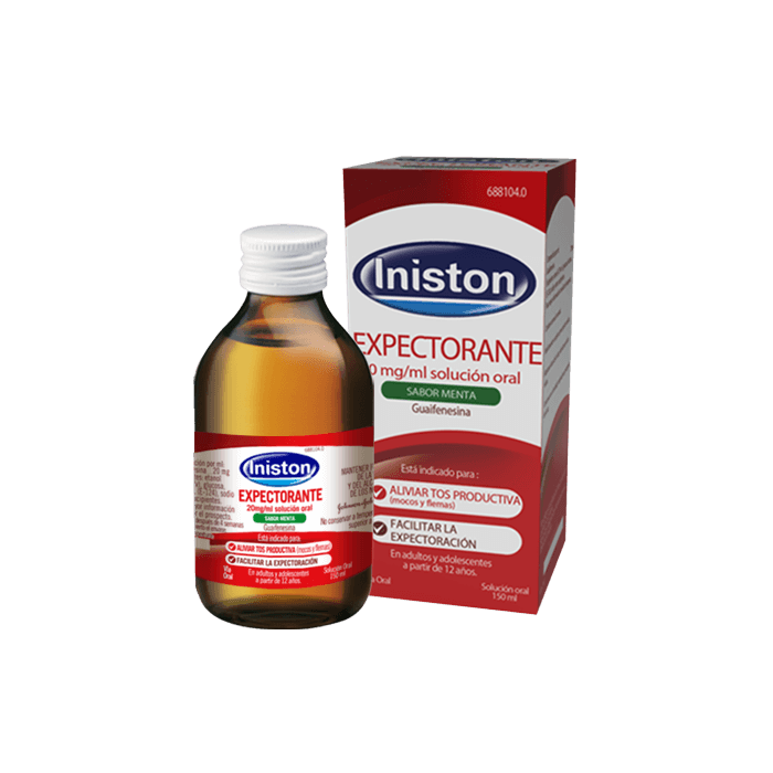 Iniston expectorante 20 mg/ml solucion oral 150