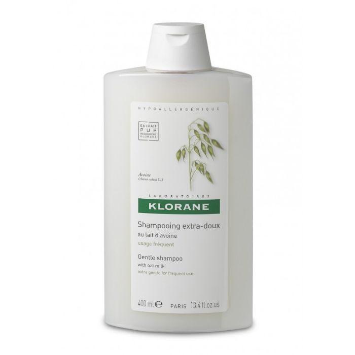 Klorane champu suavizante leche de avena 400 ml.