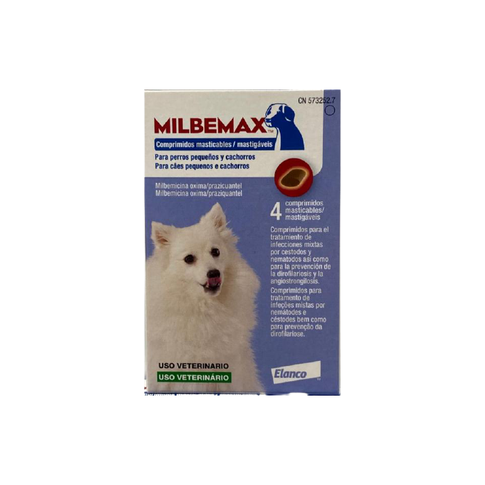 Milbemax 4 comp mast perros peq  vet