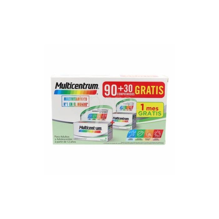 Multicentrum 90 + 30 comprimidos pack promociona