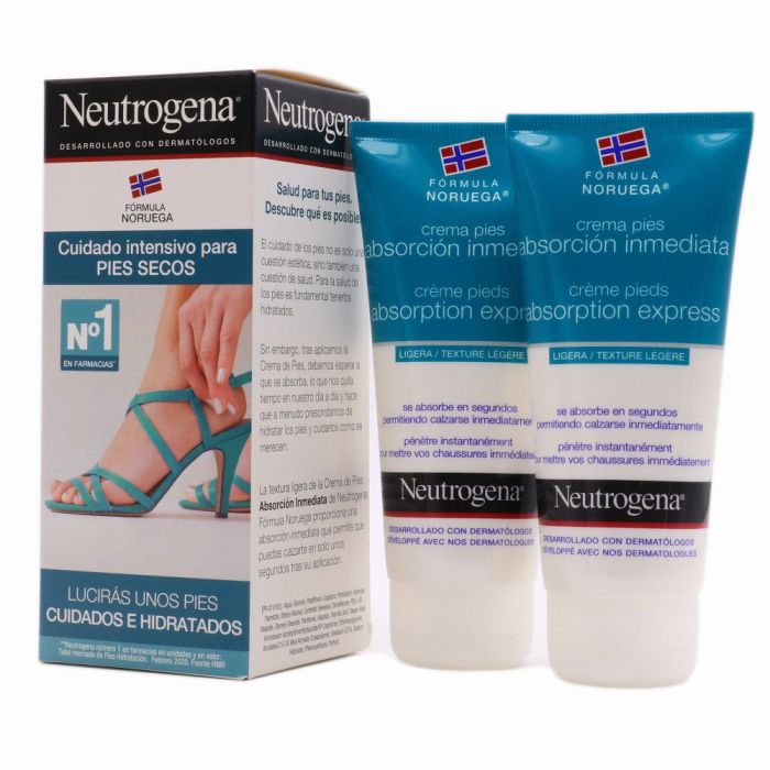 Neutrogena pies crema absorción inmediata 100 ml