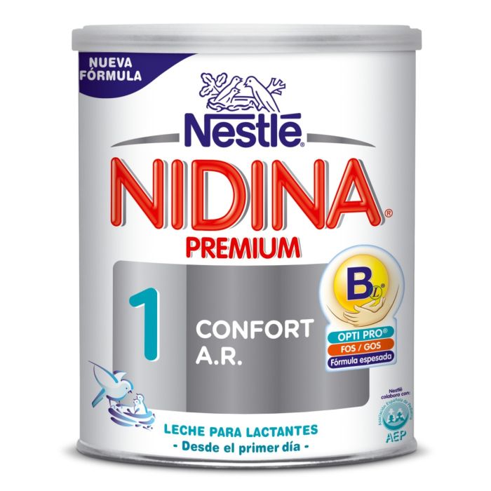 Leche de iniciación NESTLÉ Nidina Premium 1, lata 800 g