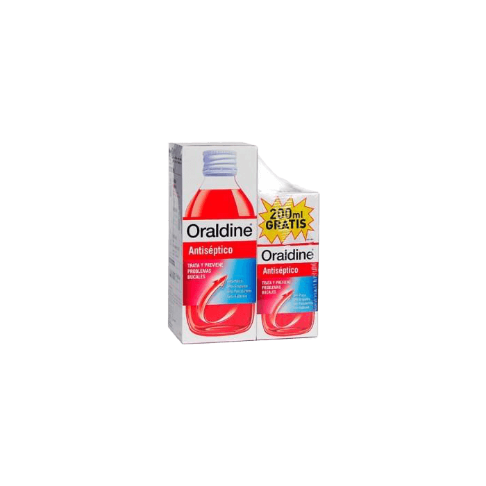 Oraldine antiseptico pack 400 ml +200 ml