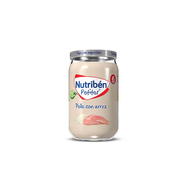 Nutriben pollo con arroz potito 235 g