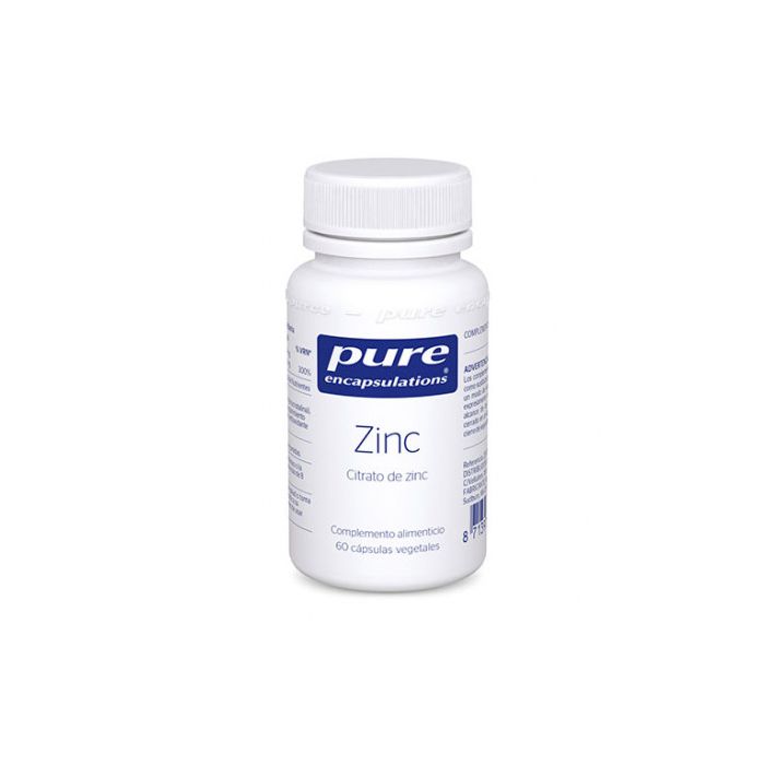 Pure encapsulations zinc 60 capsulas