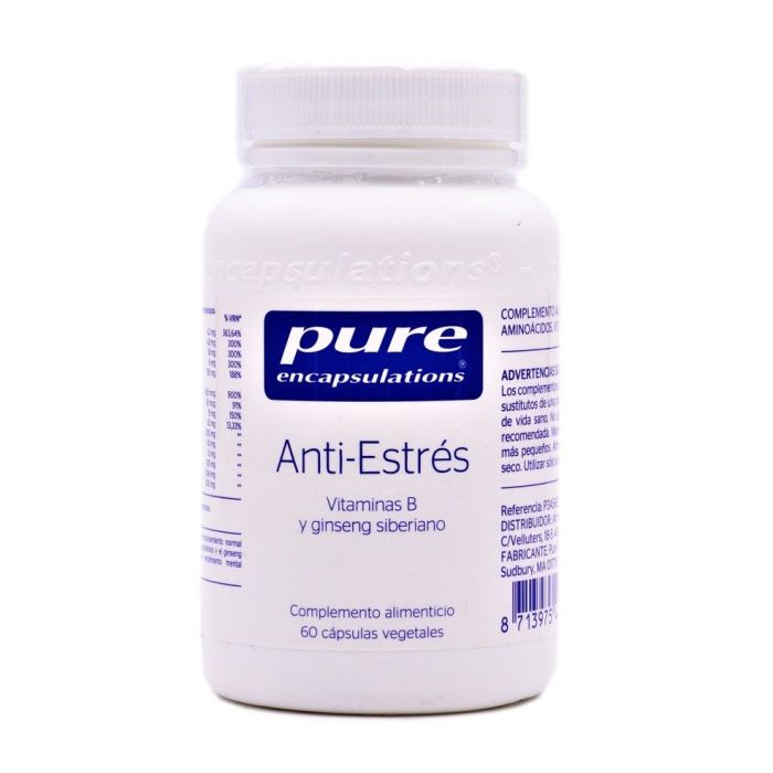Pure encapsulations antiestres 60 capsulas