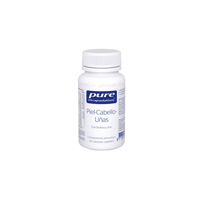 Pure encapsulations piel cabello uñas 60 capsula