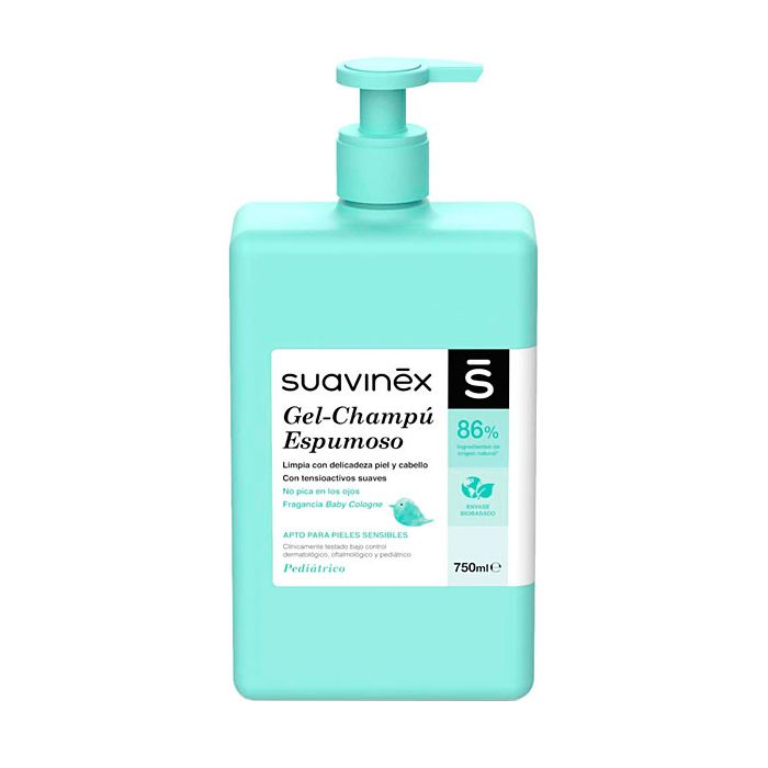 Suavinex gel champú espumoso 750 ml