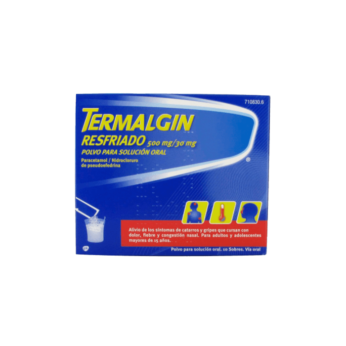 Termalgin resfriado 10 sobres solucion oral