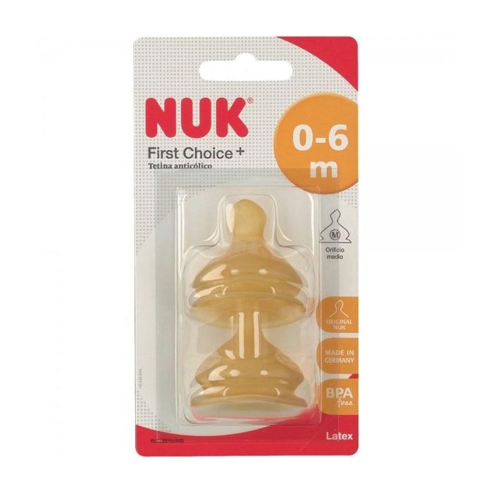Tetina nuk fc 1m latex 2 uni