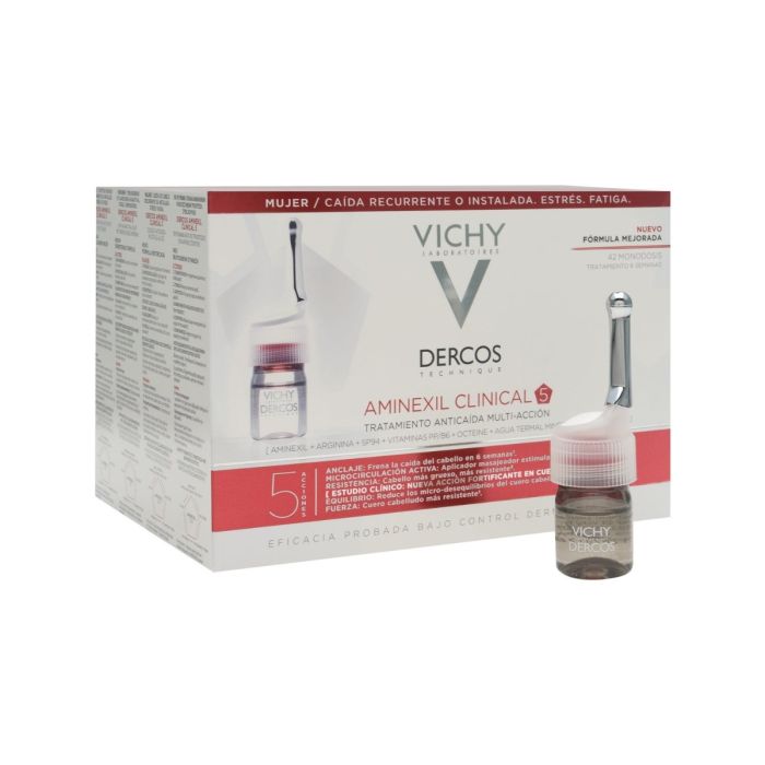 Vichy dercos mujer aminexil clinical5 21amp
