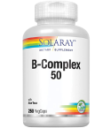 Coenzyme B-complex 50 es un complemento nutricional que combina los cofactores del grupo B en la forma más biodisponible para el organismo, para un óptimo resultado.