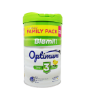 Blemil Plus Optimum 3 1200 g. Preparado lácteo más completo e innovador. Su composición esta adaptada a las necesidades nutricionales de los niñ@s entre 1 y 3 años, ya que presenta un aporte de proteínas y grasas saturadas menor que la leche de vaca.