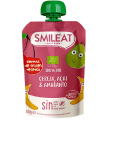 Este nuevo pouch ecológico de frutas y súper alimentos tan únicos como la cereza, el açai y el amaranto, tiene un poder súper vitaminizante y es perfecto para mantener las defensas altas gracias a la gran cantidad de antioxidantes, vitaminas y minerales.