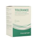 Tolerancia (Tolerance) de Inovance es un complemento alimenticio a base de glutamina, zinc y vitamina D. La glutamina es un aminoácido y también el carburante privilegiado de las células del intestino. El zinc contribuye al metabolismo normal de los macro