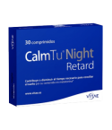 Vitae CalmTu Night Retard 30 comprimidos puede convertirse en tu mejor aliado. Se trata de un complemento alimenticio a base de extractos de valeriana, pasiflora, amapola de california, melisa y melatonina, que contribuye a facilitar la relajación para re
