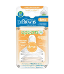 Tetina similar al pecho materno con un 93% de aceptación. Evita el rechazo y la confusión con el pezón. Para una alimentación más natural.