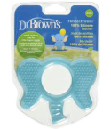 El mordedor masajeador de Dr. Browns, diseñado por un dentista pediátrico, ayuda a tu bebé a aliviar el molesto proceso de la dentición.