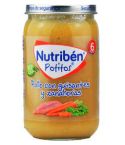 !Los verdaderos Potitos® son de Nutribén®! Este potito de pollo con guisantes y zanahorias está elaborado para alimentar a tu bebé a partir de los 6 meses, dentro de una dieta variada.