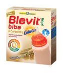 Blevit plus bibe 8 cereales y Cola Cao es una papilla de cereales elaborada a partir de trigo, arroz, avena, cebada, centeno, maíz, espelta, tritricale y Cola Cao, que incorpora cereales integrales en su composición y es reducida en contenido de azúcares.