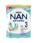 NAN OPTIPRO® 3 es una leche de crecimiento pensada para los peques a partir de los 12 meses que, junto con otros alimentos, forma parte de una alimentación diversificada. Ayuda a proporcionar los nutrientes necesarios para el desarrollo de tu peque.
