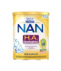 NAN H.A. es una fórmula hipoalergénica, que aporta nutrientes necesarios para el desarrollo del bebé desde el primer día cuando la lactancia materna no es posible.