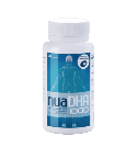 Nua DHA 1000 es un complemento alimenticio que contiene un alto concentrado de DHA (ácido docosahexaenoico), un tipo de grasa de origen marino presente en los peces de agua fría (pescado azul) y que pertenece a la familia omega-3 junto con la EPA ( ácido