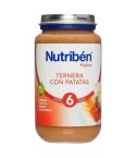El principal objetivo del Nutribén® Potito® ternera y patata es aportarle a tu hijo todas las vitaminas que necesita para cubrir sus necesidades energéticas, teniendo en cuenta que éstas aumentan según el niño va creciendo. Elaborado con aceite de oliva 1
