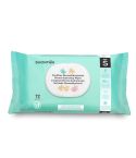 El pack toallitas 72 unidades dermohidratantes Suavinex son muy suaves, lo que permite limpiar fácilmente la delicada piel del bebé.