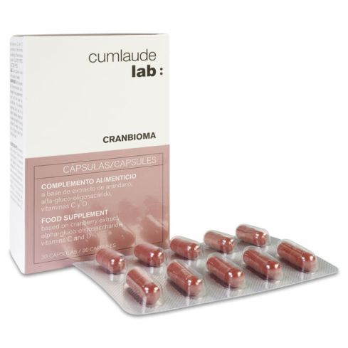 Complemento alimenticio indicado como coayudante en el tratamiento de la cistitis. Con eficacia anti-recurrencias. Tratamiento para 1 mes.