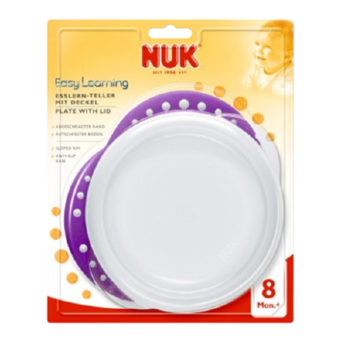 Hecho de material resistente de alta calidad.
Ideal para dar de comer y para la primera cucharada del bebé.
Incluye ventosa en la base para mayor seguridad.