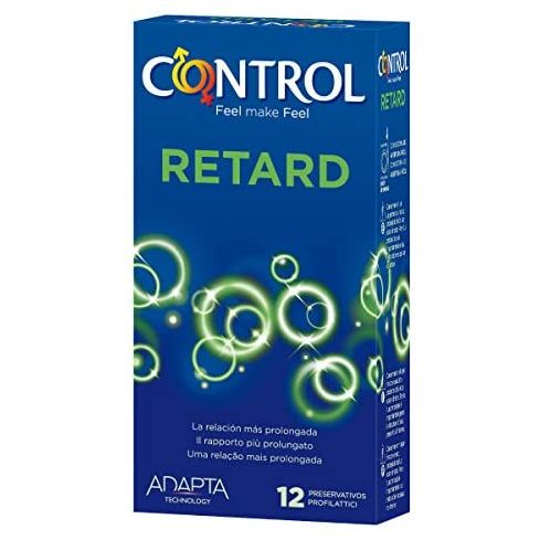 Control Retard 12 Preservativos Control Adapta Retardfavorece relaciones más largas y placenteras, gracias a su lubricación interior con Benzocaína. Cómo son El especial diseño deControl Adaptaes un condón que permite una perfecta adaptabilidad, haciendo