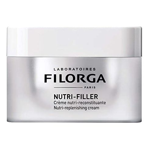 Con ácido ursólico micro-encapsulado que estimula la producción de lípidos y optimiza la función barrera Con extracto de Davilla Rugosa que bloquea la glicación y la colagenasa y activa la síntesis de colágeno. Con extracto de alga roja de acción lift en