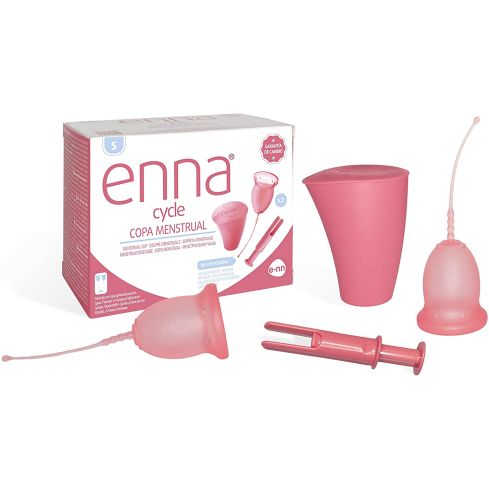 La única copa menstrual del mercado con hilo para facilitar la extracción y con mayor capacidad. Fabricada en España con silicona médica biodegradable. Talla M.