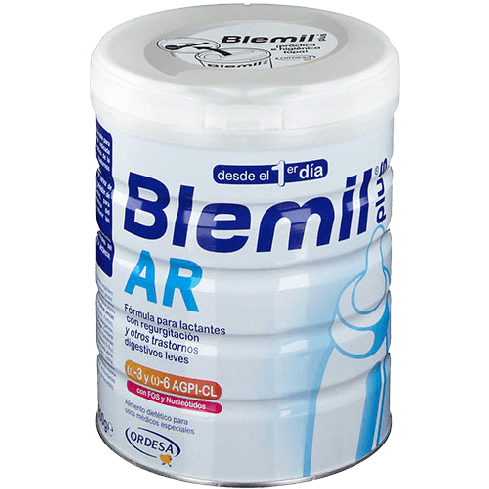 Blemil plus AR está particularmente indicado en el tratamiento dietético de lactantes con regurgitación y otras indigestiones leves.