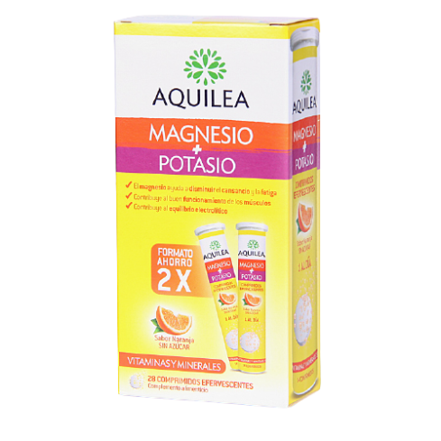 Magnesio 300 mg 28 Comprimidos Efervescentes es un producto que contiene magnesio el cual ayuda a disminuir el cansancio y la fatiga, también contribuye al equilibrio electrolítico y al normal funcionamiento de los músculos y los huesos.