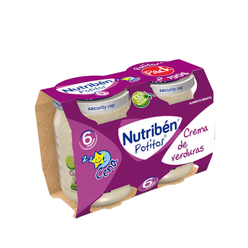 Los potitos de nutribén están elaborados para alimentar a tu bebé dentro de una dieta variada siguiendo las recomendaciones de la espghan. Enriquecidos con la cantidad de nutrientes adecuada teniendo en cuenta las necesidades nutricionales de cada etapa d
