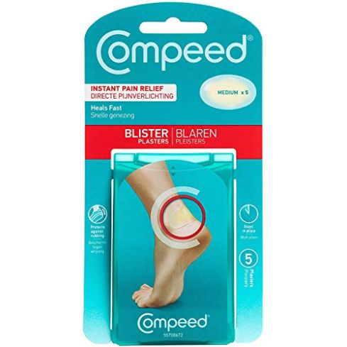 Compeed Ampollas Mediano ayudan a curar las ampollas medianas en talones y previene su aparición ya que actúan como una segunda piel formando una barrera protectora.