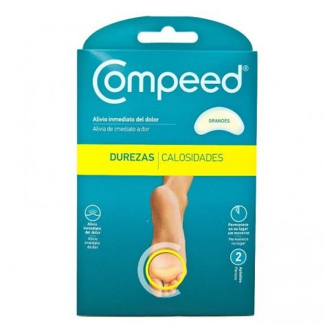 Ideal para las durezas de las callosidades debajo del pie.